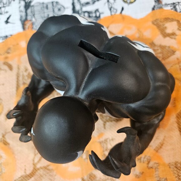 Marvel Venom Bust Figure Coin Piggy Bank Spider-Man 6" - Picture 7 of 10